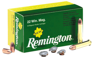 Remington 22 Wmr 40gr Jsp - 50rd 40bx/cs