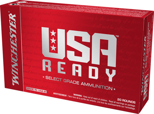 Winchester Usa Rdy 6.5cm 140gr - 20rd 10bx-cs Open Tip Match