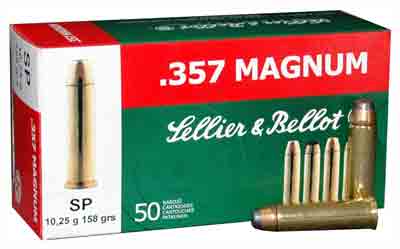 S&b 357 Mag 158gr Jsp - 50rd 20bx/cs