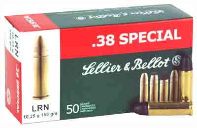 S&b 38 Special 158gr Lrn - 50rd 20bx/cs