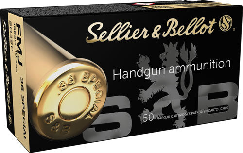 S&b 38 Special 158gr Fmj Rn - 50rd 20bx/cs