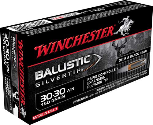 Winchester Supreme 30-30 150gr - Ballistic Silver Tip 20rd 10bx