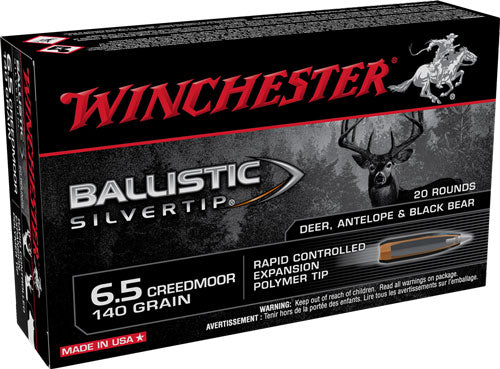 Winchester Supreme 6.5cm 140gr - 20rd 10bx/cs Ball Silver-tip 1