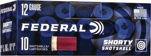 Federal 12ga 1 3/4" #8 - 10rd 10bx/cs Shorty Shotshell