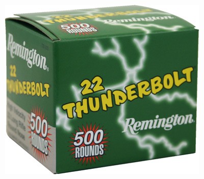 Remington Thunderbolt Case Lot - 5000rd 22lr 40gr Lrn