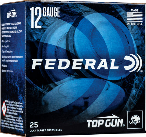 Federal Top Gun 12ga 1oz #7.5 - 1180fps 250rd  Case Lot 1