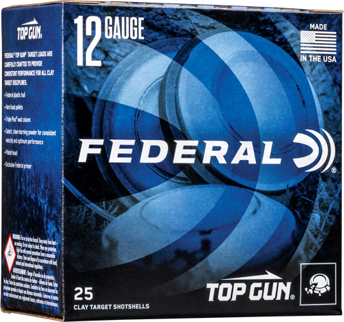 Federal Top Gun 12ga Case Lot - 250rd 1180 Fps 1oz #8