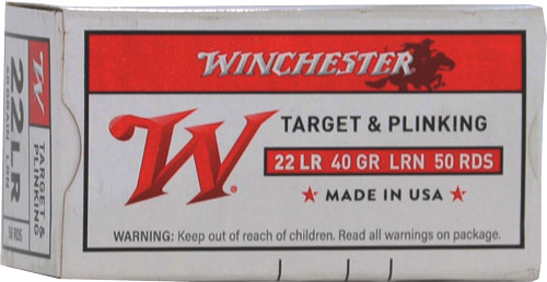 Winchester Wildcat 22lr 1255fp - 40gr Lead-rn 50rd 100bx/cs