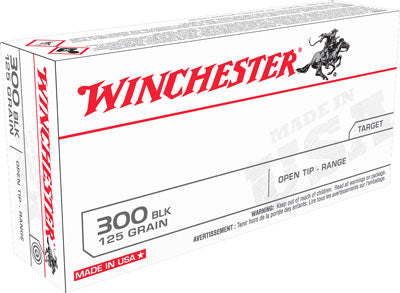 Winchester Usa 300 Aac 125gr - 20rd 10bx-cs Fmj