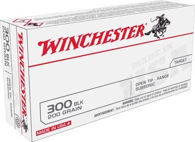 Winchester Usa 300 Aac 200gr - 20rd 10bx-cs Fmj