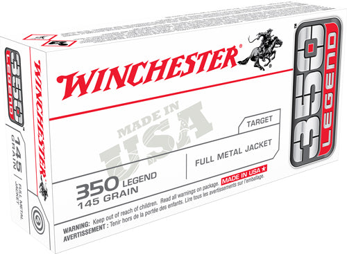 Winchester Usa 350 Legend - 20rd 10bx-cs 145gr Fmj