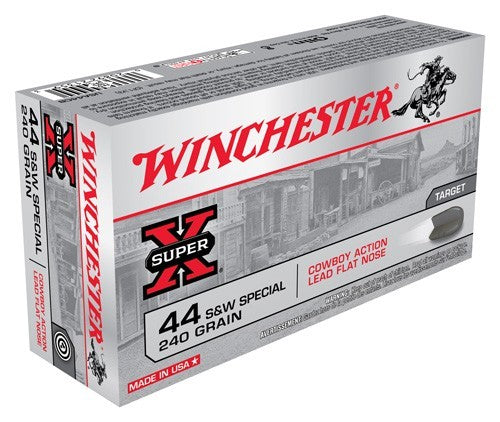 Winchester Usa 44 Sw Special - 240gr Lead-fp 50rd 10bx/cs