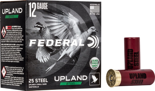 Federal Upland 12ga 2.75" #6 - 25rd 10bx/cs 1400fps 1 1/8oz