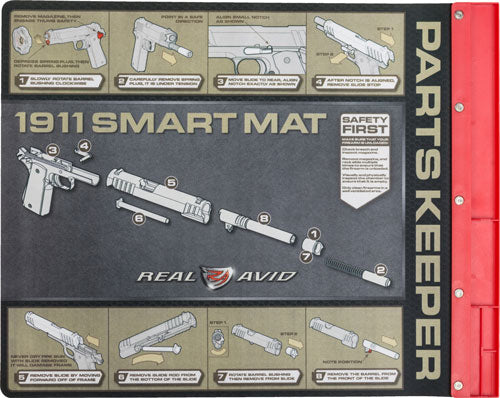 Real Avid Smart Mat 1911 W- - Parts Keeper 19"x16" Neoprene