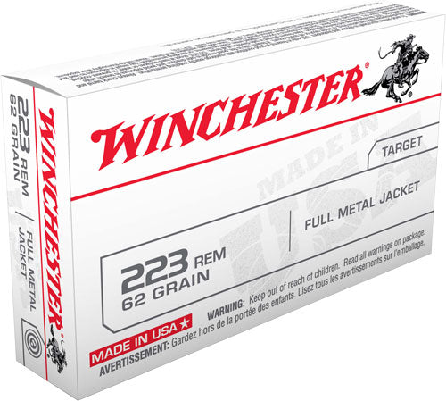 Winchester Usa 223 Remington - 20rd 50bx-cs 62gr Fmj