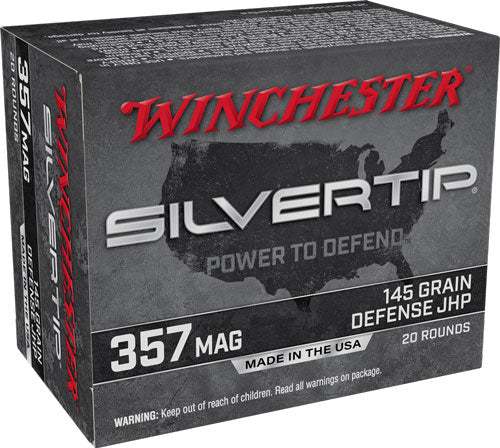 Winchester Silvertip 357 Mag - 20rd 10bx/cs 145gr Silvertp Hp