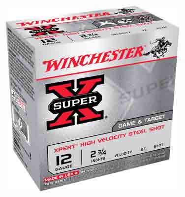 Winchester Xpert 12ga 1325f #6 - 25rd 10bx-cs 2.75" 1oz Steel