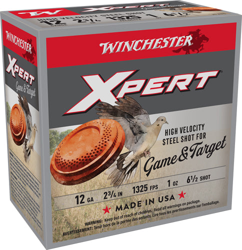 Winchester Xpert 12ga 1325f 1o - 25rd 10bx-cs 2.75" Steel #6.5