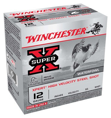 Winchester Xpert 12ga 3" 1625f - 25rd 10bx/cs Steel #2 1-1/16oz