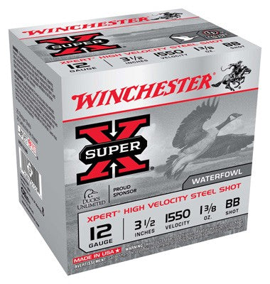 Winchester Xpert 12ga 1550f Bb - 25rd 10bx/cs 3.5" Steel 1-3/8o