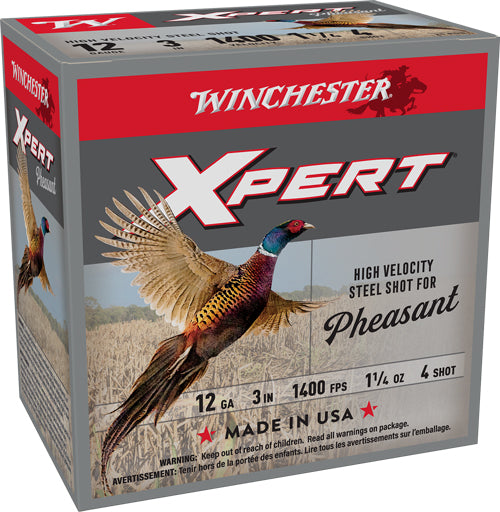 Winchester Xpert Steel 12ga - 3" 1 1/4oz #4 25rd 10bx/cs