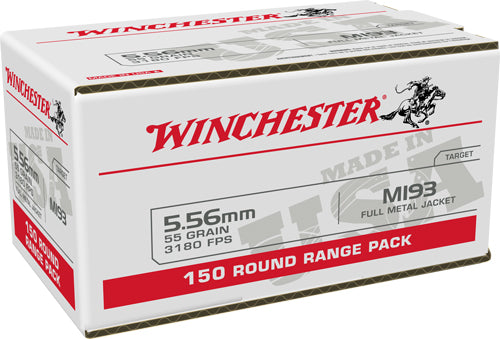 Winchester Usa 5.56x45 Case - Lot 600rd 55gr Fmj