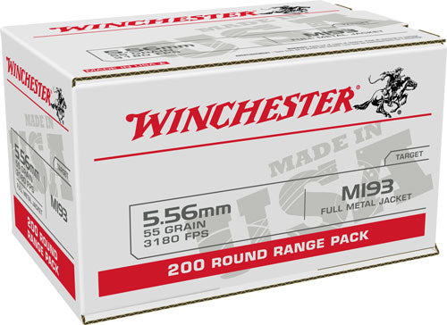 Winchester Usa 5.56x45 Case - Lot 800rd 55gr Fmj