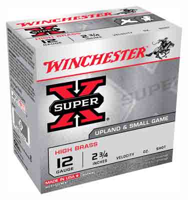 Winchester Super-x 12ga 2.75" - 25rd 10bx/cs 1330fps 1-1/4oz 4