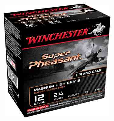 Winchester Super Pheasant 12ga - 25rd 10bx/cs 1300fps 1-3/8oz 5