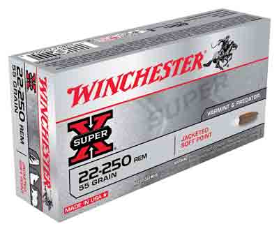 Winchester Super-x 22-250 - 55gr Psp 20rd 10bx/cs