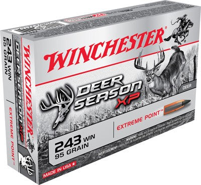 Winchester Deer Xp 243win - 95gr Jsp 20rd 10bx/cs