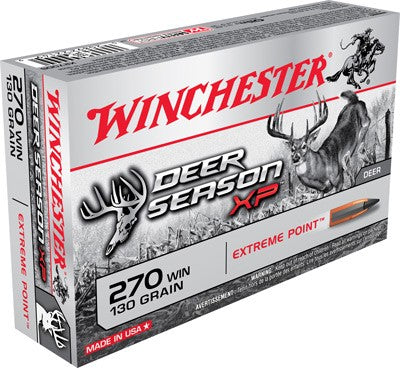 Winchester Deer Xp 270win 130g - 20rd 10bx/cs Xtreme Power Pnt