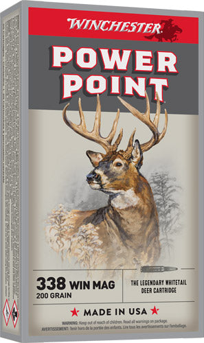 Winchester Super-x 338 Wm 200g - Power Point 20rd 10bx/cs