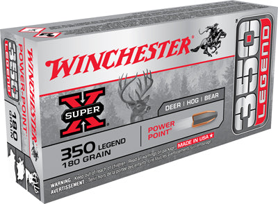 Winchester Super-x 350 Legend - 20rd 10bx-cs 180gr Soft Point