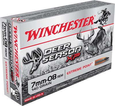 Winchester Deer Season 7mm-08 - 20rd 10bx/cs 140gr Xtreme Pnt