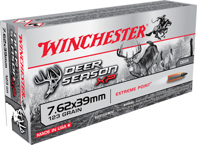 Winchester Deer Season Xp - 20rd 10bx/cs 7.62x39 123gr Xp