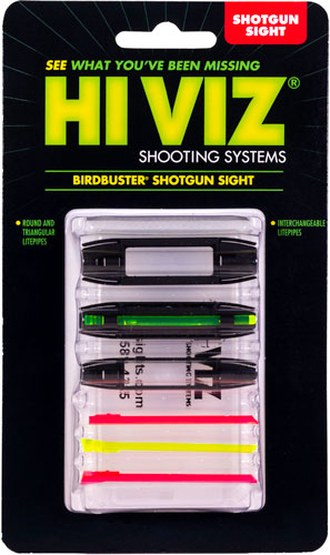 Hiviz Bird Buster Shotgun - Front Sight Magnetic Set 5