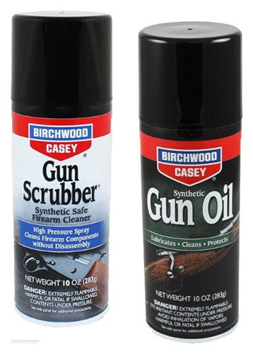 B-c Gun Scrubber & Synthetic - Gun Oil 10oz. Value Pack Kit