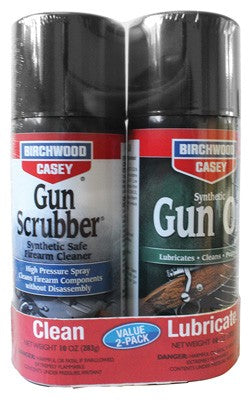 B-c Gun Scrubber & Synthetic - Gun Oil 10oz. Value Pack Kit