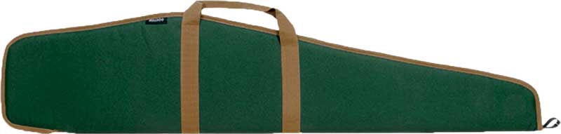 Bulldog Rifle Case 48" Green - W-tan Trim 5-8" Padding