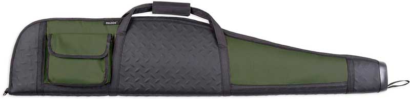 Bulldog Armor Rifle Case 48" - Green W- Blk Extra Thick Pad