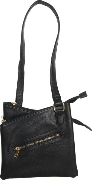 Bulldog Concealed Carry Purse - Cross Body Style Black 1