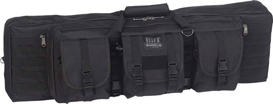 Bulldog 47" Single Tactical Cs - 3 Large Access Pockets Black