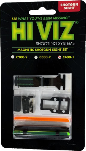 Hiviz Shotgun Deer-turkey Set - C-series 3-8" Vent Rib