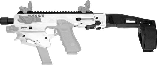 Caa Mck Micro Conversion Kit - Glock 9-40 W-brace White