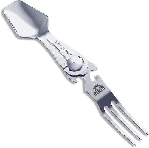 Outdoor Edge Chowlite W- Full - Size Spoon-fork & 3 Tools