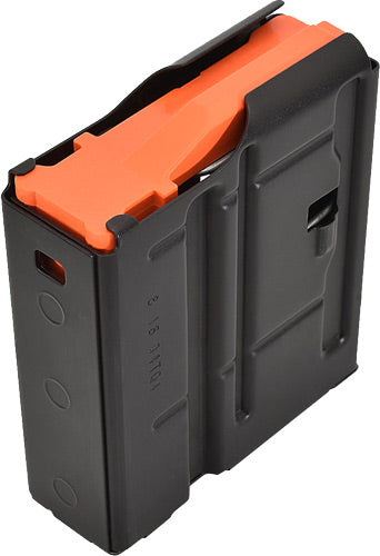 D&h Tactical Magazine 6.5cm - 10rd Steel Black Sr25-ar10