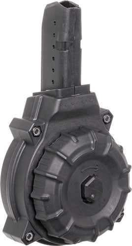 Pro Mag Magazine Ar-15 9mm - 50rd Drum Glock Style Blk