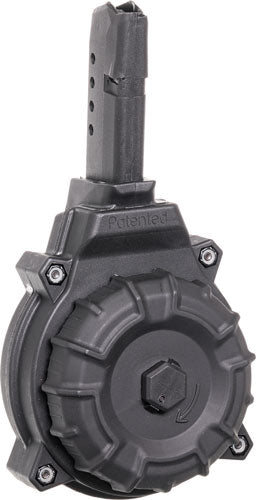 Pro Mag Magazine Glock 43 9mm - 50rd Drum Black Polymer