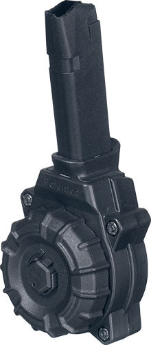 Pro Mag Magazine Glock 48-43x - 9mm 30rd Drum Black Poly